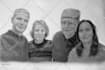 draw a custom realistic pencil family portrait or group from photo