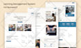 create uiux design for web, mobile, admin dashboard apps