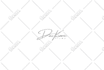 design signature, handwritten, scripted, photography logo