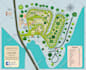 custom illustrated maps for events brand  locations