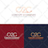 design professional modern monogram initial letters minimal lettermark font logo
