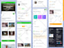 redesign your mobile app UI design, UX design, website, and web app UI design