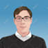 draw minimalist flat line art portrait illustration