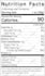 create a nutrition facts panel for your label