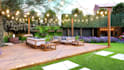 do backyard landscape design, patio, front yard design