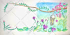 hand draw cute animals illustrations with watercolors