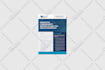 design company brochure, print item by indesign and affinity