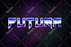 design an amazing chrome synthwave 80s logo for you