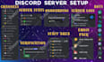 do any custom discord server setup within 12 hours