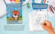do kids coloring book, activity book, KDP cover, etsy pages