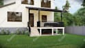 design backyard front yard garden pool patio deck terrace 3d landscape rendering