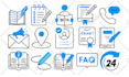 design professional flat icon sets for web and app UI UX