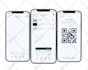 design UI app mockup realistic iphones androids laptop tablets