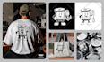 create a retro cartoon mascot illustration for your brand