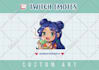draw custom twitch emotes and sub badges