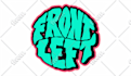 hand drawn a shaped logo