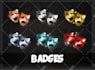 design custom emotes and sub badges for twitch, discord