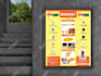 design colorful and playful flyer and poster design