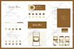 a design elegant signature logo and branding kit with copyright