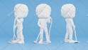 create cute 3d models character, funko pop, and action figures for printing