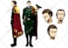 create character design for manga or comic