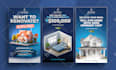 design professional instagram carousel or social media post