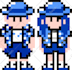 create pixel art character animation and rpg game sprite sheet for your 2d game