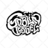 draw stoner rock doom psychedelic band logo