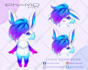 create anime live2d furry character and chibi for vtuber