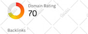 increase domain rating ahrefs DR domain authority da tf