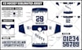 layout ice hockey jersey and all esports jersey designs