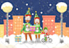 make a greeting card illustration