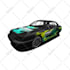 draw your car into vector illustration