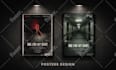 design custom minimalist movie poster, film poster or artwork
