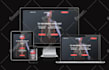 do responsive website design using  HTML, CSS, javascript