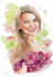 draw an artistic abstract digital watercolor from your photo