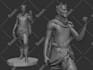 sculpt a 3d model and character for 3d printing