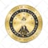 design realistic 2d, 3d cryptocurrency coin, bitcoin, blockchain, nft logo