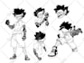 draw comic and manga character design with your concept