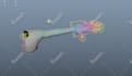 do 3d animation character on blender 3d, autodesk maya