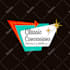 do retro googie mid century modern, vintage logo design