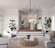 do 3d interior design of your living room and a 3d rendering