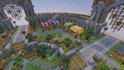 build minecraft castle, villages, base, hubs, spawns