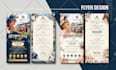 create flyer, brochure, and graphic design