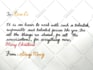 handwrite your letter in my neat cursive calligraphy style