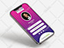 design nfc card stylish and minimalistic