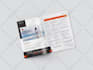 design brochure, company profile, annual report and product catalog