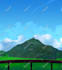 draw fantasy anime landscape, background illustration