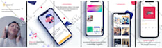 design app screenshots for play store and app store
