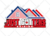 create construction, real estate, and excavation company logo